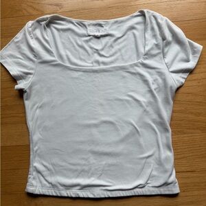 Olive & Oak White Short Sleeve Tee